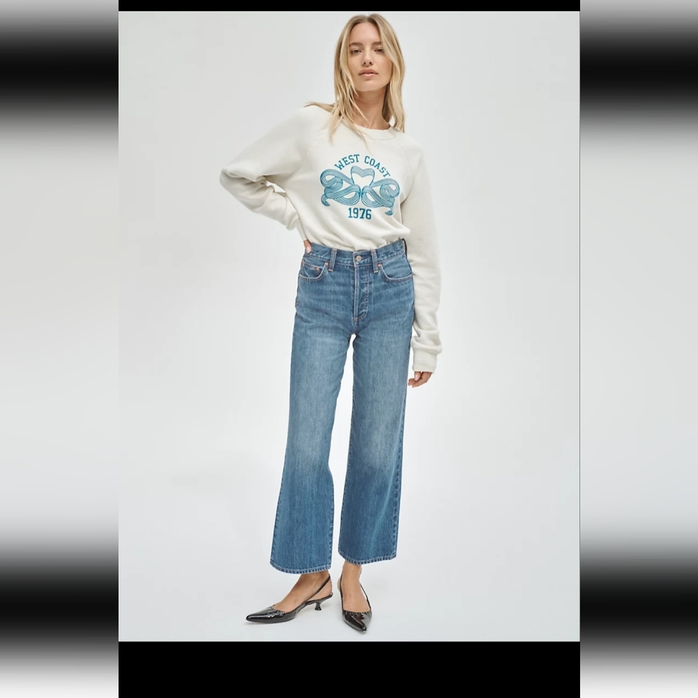 Aritizia Denim Forum Farrah High Waist Jeans